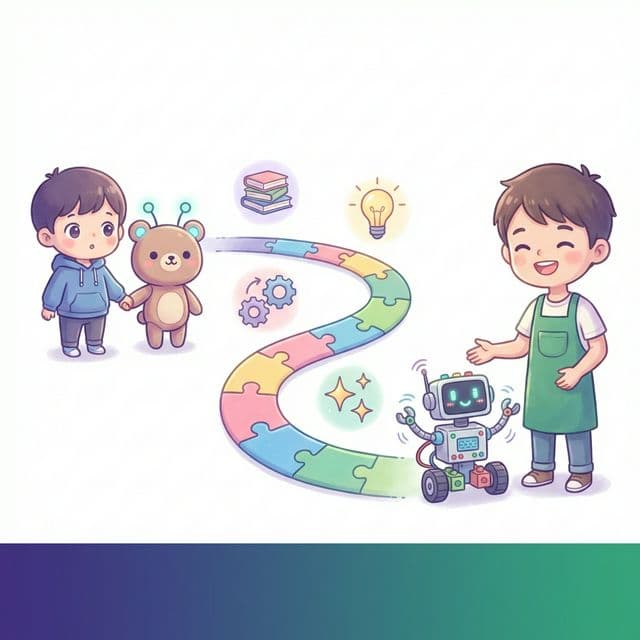 從體驗到創造的 AI 教育旅程