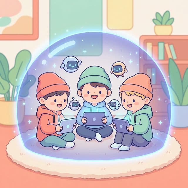 安全保護罩下的孩子們